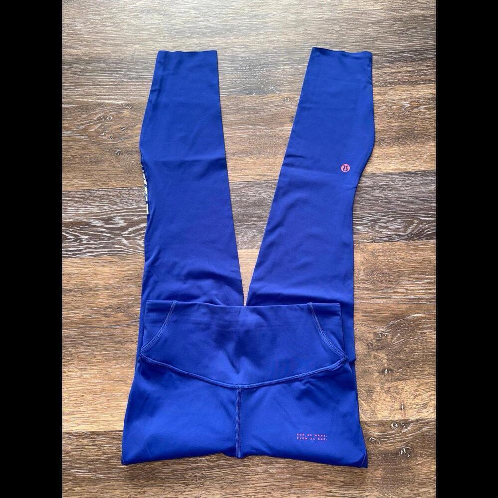 Lululemon Base Pace High Rise 25” Seawheeze Psychic Size 4